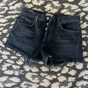 Agolde Parker Jean shorts black size 27